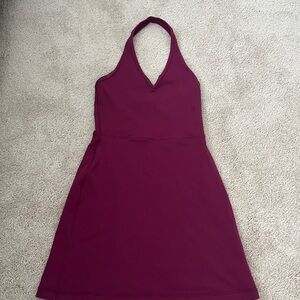 Wilfred Free Twinberry Red Halter Dress